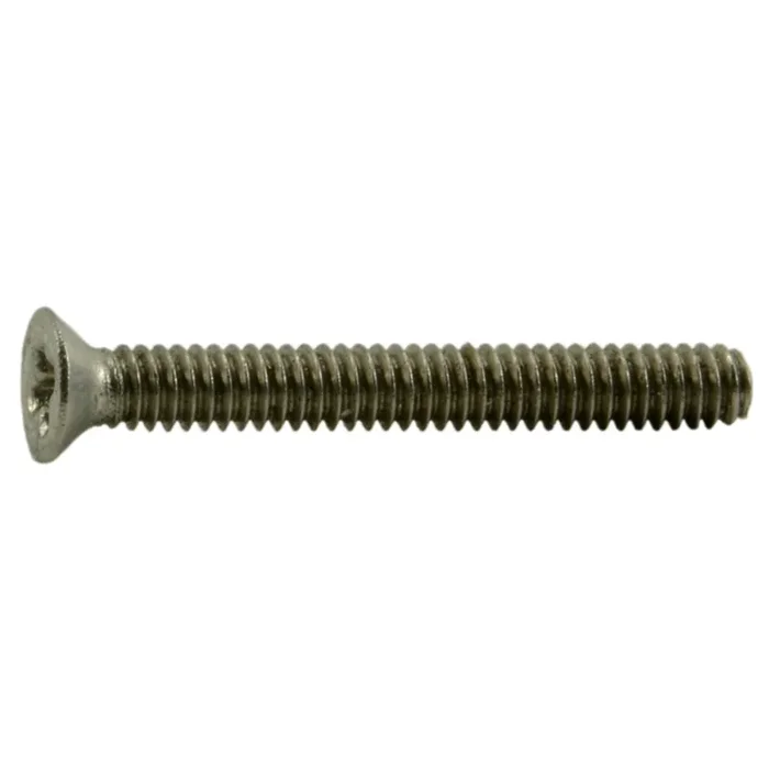 0-80 x 1/2″ 18-8 Stainless Steel Fine Thread Phillips Flat Head Miniature Machine Screws