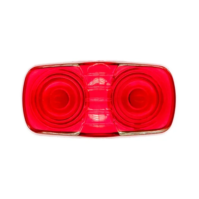 025-958 – 2″ x 4″ Red Lens Rectangle