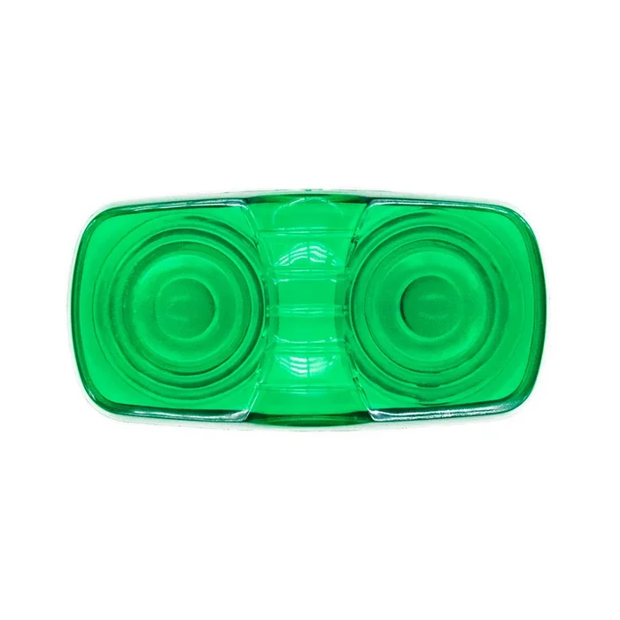 032-255 – 2″ x 4″ Green Lens Rectangle