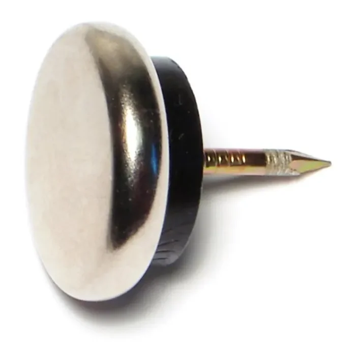 1-1/16″ Cushion Nickel Nail-On Glides