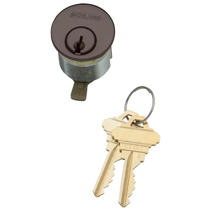 1-1/2″ Mortise Cylinder with Straight Cam by Schlage