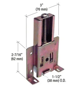1-1/2″ Plastic Mirror Wardrobe Door Nylon Roller for Cox – C.R. Laurence