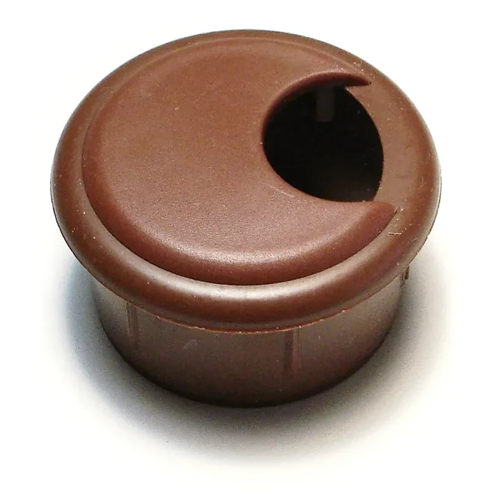 1-1/2″ x 1.2″ Brown Nylon Plastic Computer Grommets