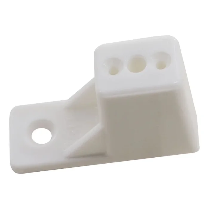 1-1/4″ Plastic SingleTab Spacer White by BAINBRIDGE – Cabinet and Furniture Hardware