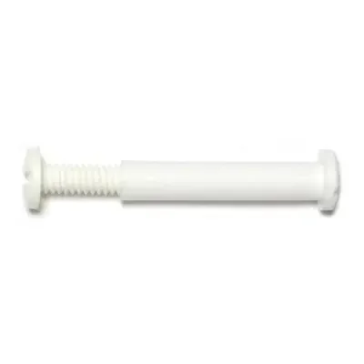 1-1/4″ White Plastic Posts with Screws