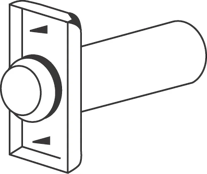 1-1/8″ x 2-1/4″ Latch Marking Chisel by Schlage Commercial