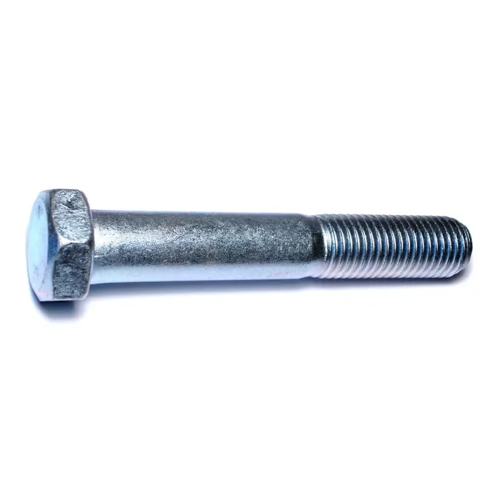 1-1/8″ x 7″ Zinc Plated Grade 5 Steel Coarse Thread Hex Cap Screws