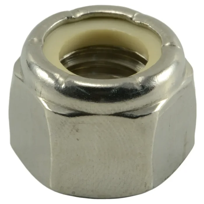 1/2″-13 18-8 Stainless Steel Coarse Thread Nylon Insert Lock Nuts
