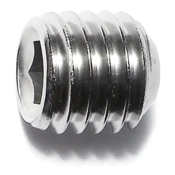 1/2″-13 x 1/2″ 18-8 Stainless Steel Coarse Thread Hex Socket Headless Set Screws