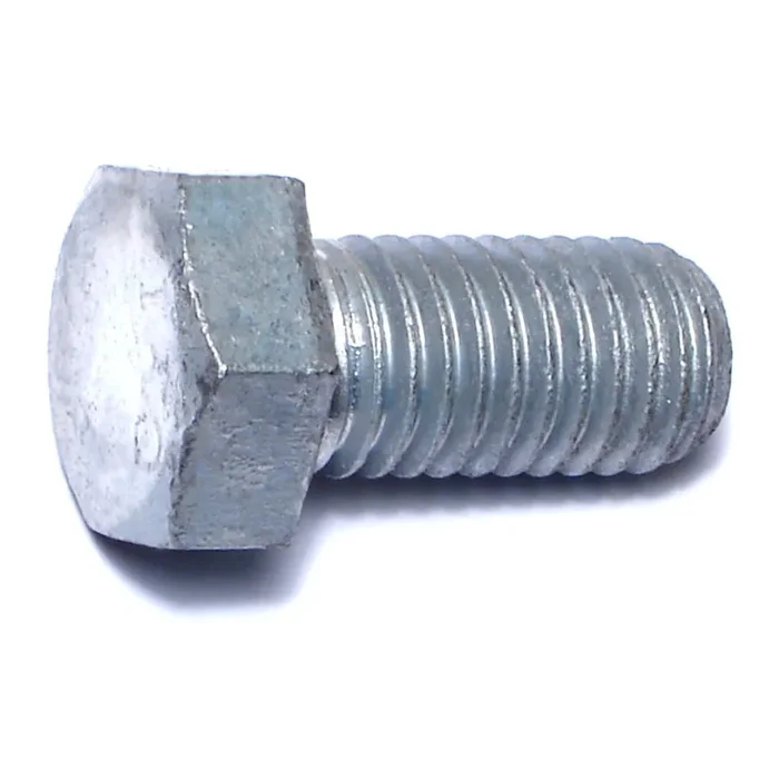 1/2″-13 x 1″ Hot Dip Galvanized Steel Coarse Thread Hex Cap Screws