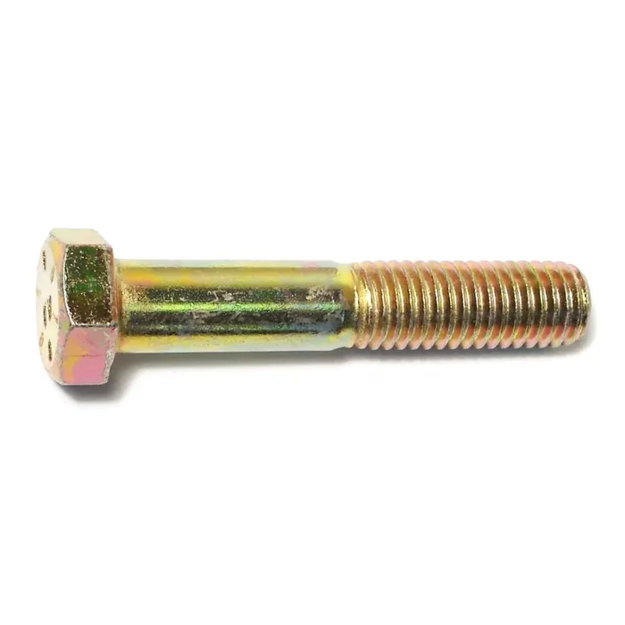 1/2″-13 x 2-3/4″ Zinc Plated Grade 8 Steel Coarse Thread Hex Cap Screws