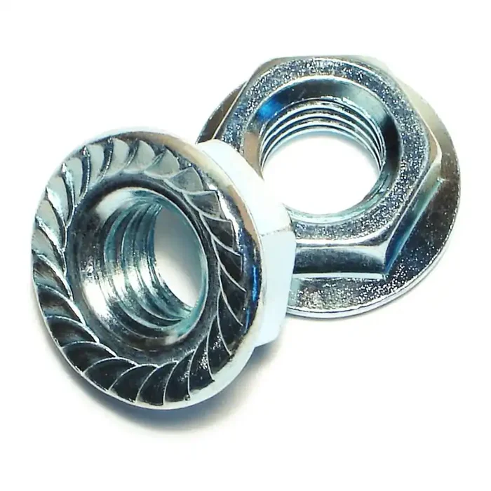 1/2″-13 Zinc Plated Case Hardened Steel Coarse Thread Hex Flange Nuts