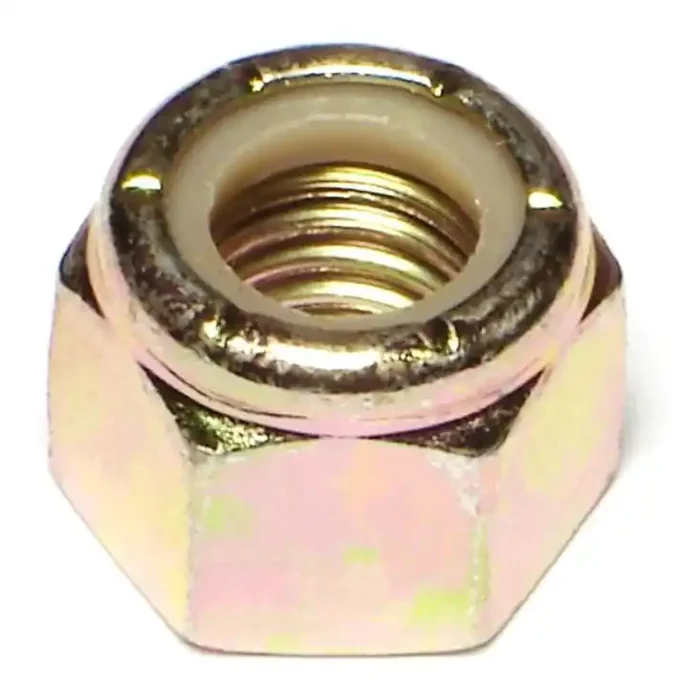 1/2″-13 Zinc Plated Grade 8 Steel Coarse Thread Nylon Insert Lock Nuts