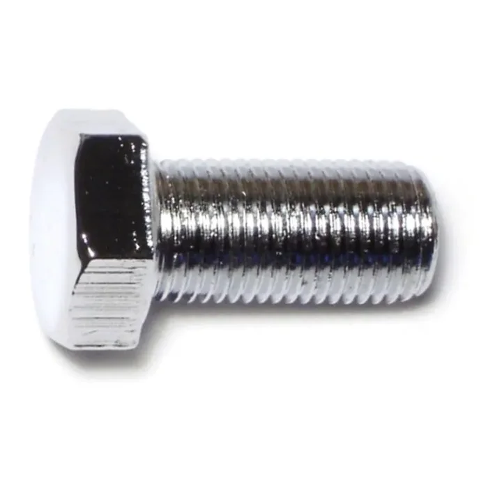 1/2″-20 x 1″ Chrome Plated Grade 5 Steel Fine Thread Hex Cap Screws