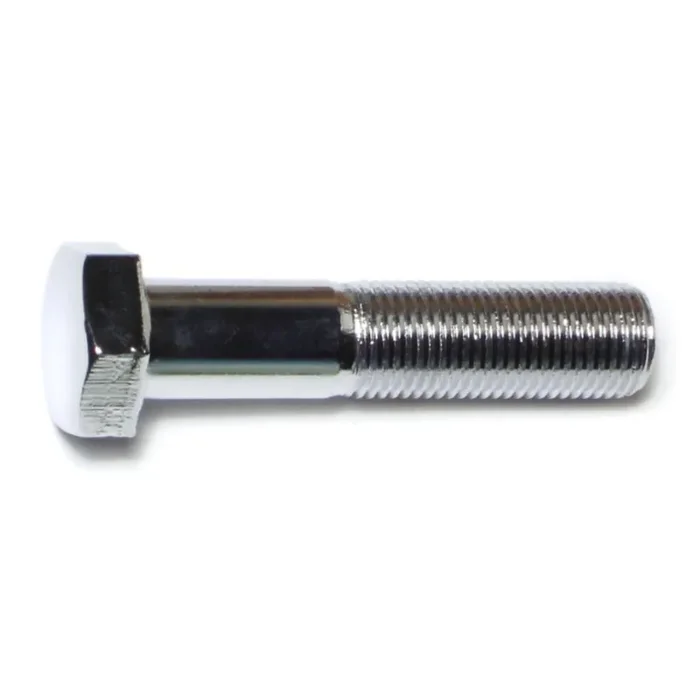 1/2″-20 x 2-1/4″ Chrome Plated Grade 5 Steel Fine Thread Hex Cap Screws