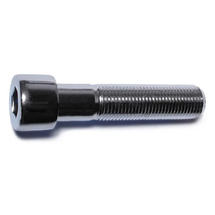 1/2″-20 x 2-1/4″ Chrome Plated Steel Fine Thread Smooth Head Socket Cap Screws