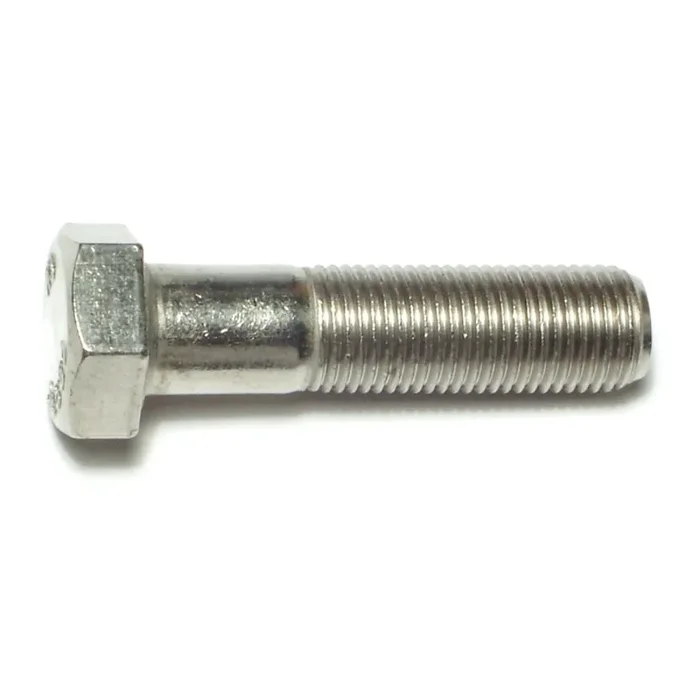 1/2″-20 x 2″ 18-8 Stainless Steel Fine Thread Hex Cap Screws