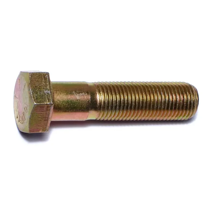 1/2″-20 x 2″ Zinc Plated Grade 8 Steel Fine Thread Hex Cap Screws