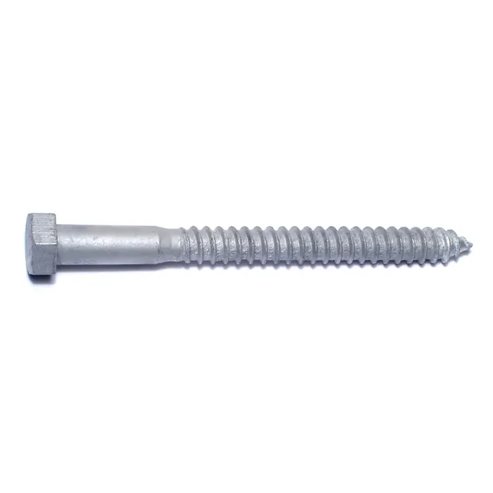 1/2″ x 5-1/2″ Hot Dip Galvanized Steel Hex Head Lag Screws