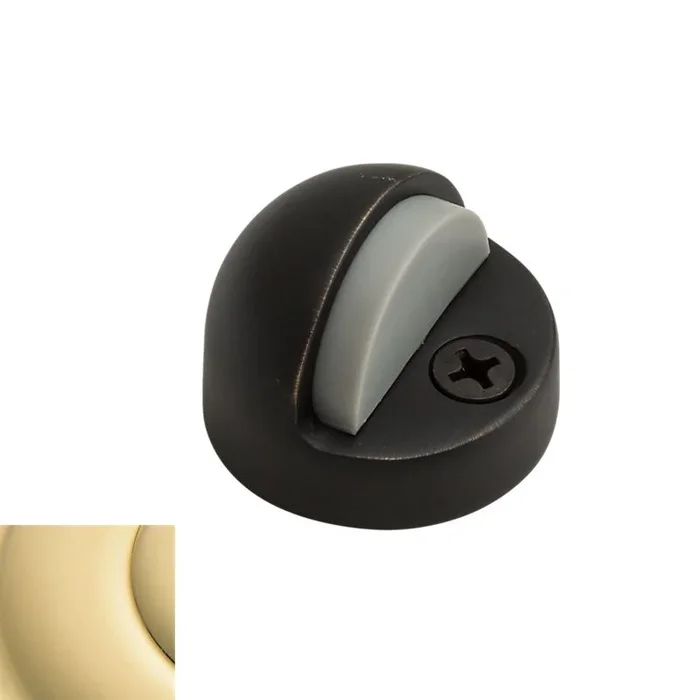 1-3/8″ Dome Floor Bumper Bright Brass Finish by Baldwin Estate