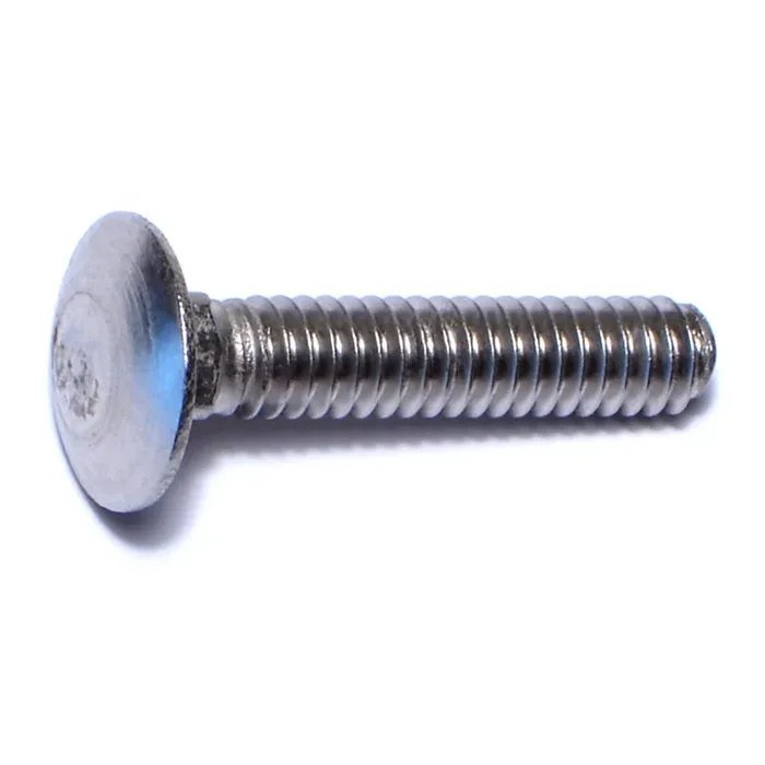 1/4″-20 x 1-1/4″ 18-8 Stainless Steel Coarse Thread Carriage Bolts