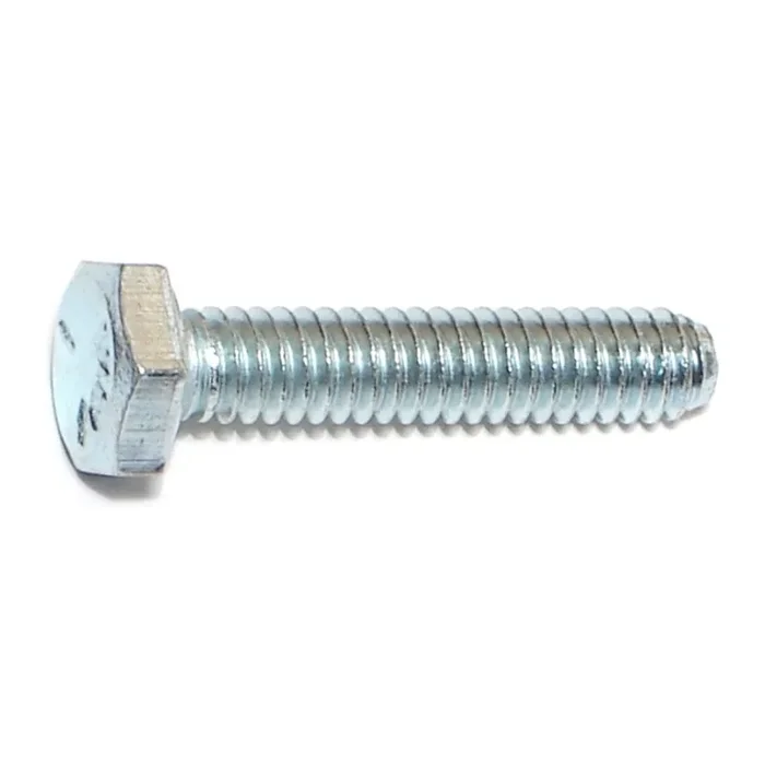 1/4″-20 x 1-1/4″ Zinc Plated Grade 5 Steel Coarse Thread Hex Cap Screws