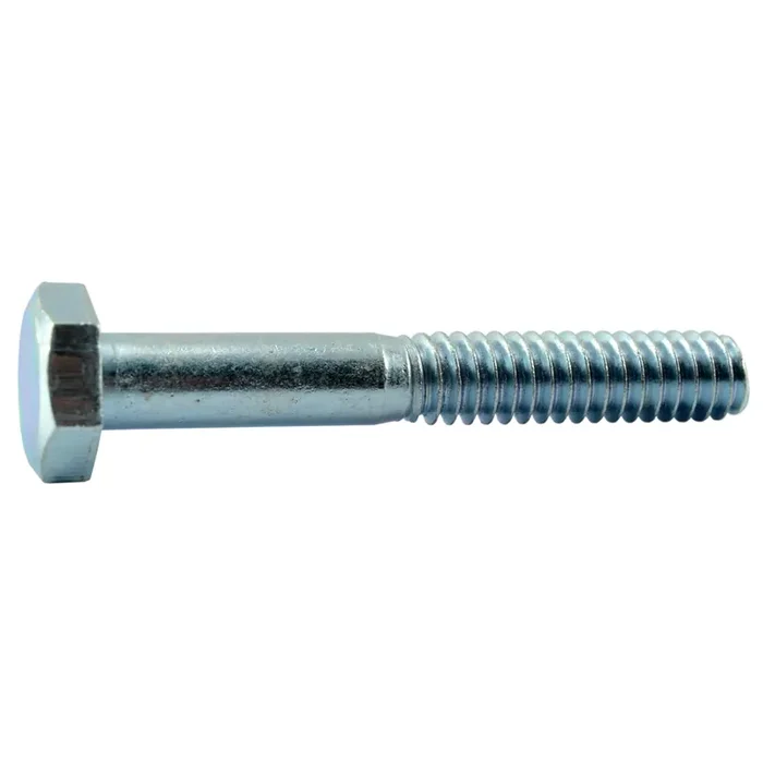 1/4″-20 x 1-3/4″ Zinc Plated Grade 2 / A307 Steel Coarse Thread Hex Bolts