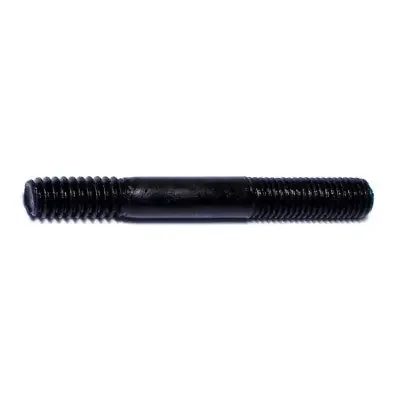 1/4″-20 x 1/4″-28 x 2″ Zinc Plated Steel Fine Thread Automotive Studs