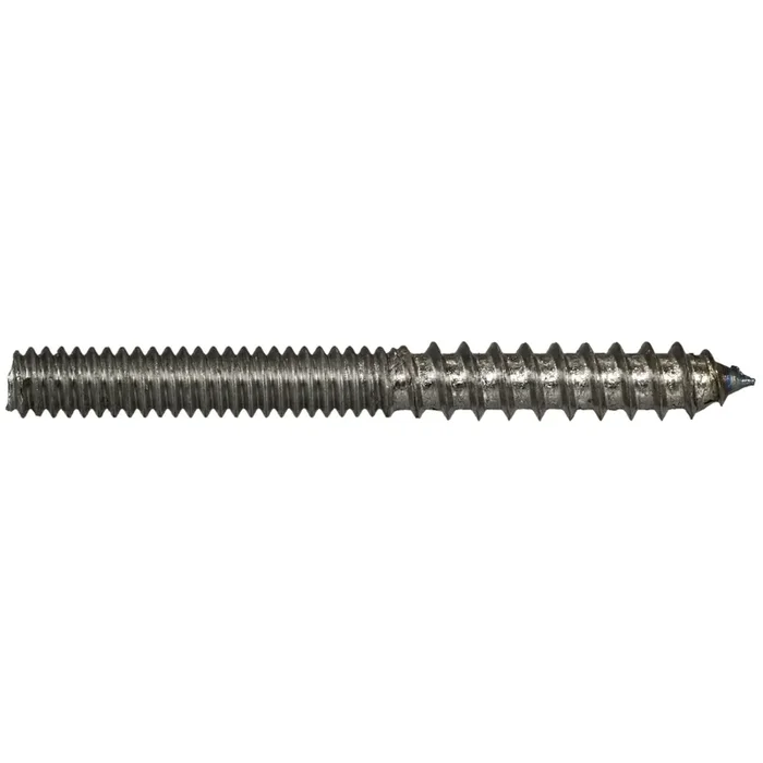 1/4″-20 x 2-1/2″ Plain Steel Coarse Thread Hanger Bolts
