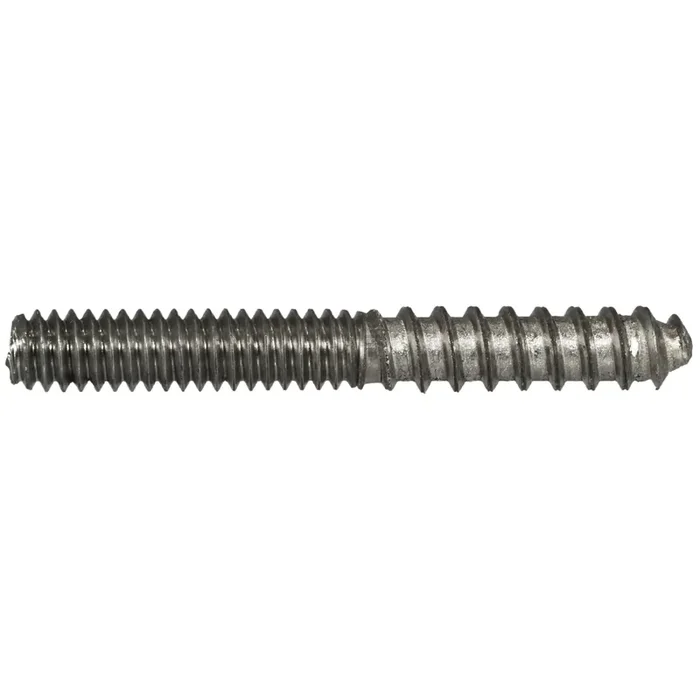 1/4″-20 x 2″ Plain Steel Coarse Thread Hanger Bolts