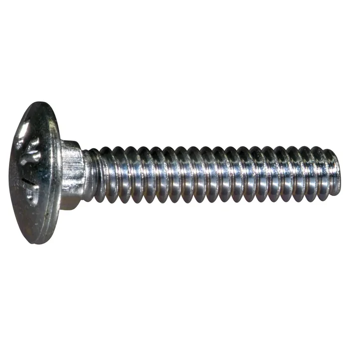 1/4″-20 x 3/4″ Hot Dip Galvanized Grade 2 / A307 Steel Coarse Thread Carriage Bolts