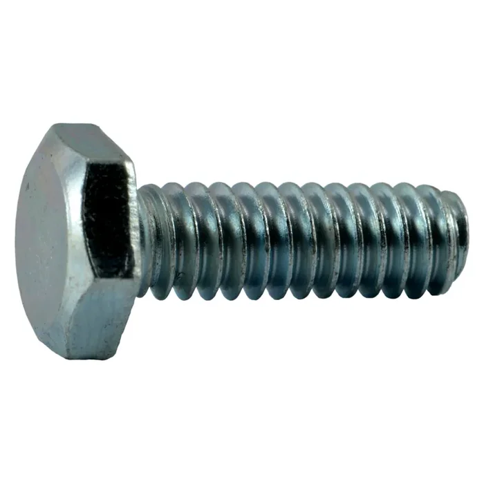 1/4″-20 x 3/4″ Zinc Plated Grade 2 / A307 Steel Coarse Thread Hex Bolts