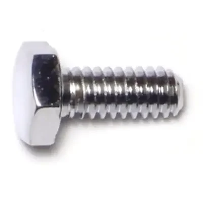 1/4″-20 x 5/8″ Chrome Plated Grade 5 Steel Coarse Thread Hex Cap Screws