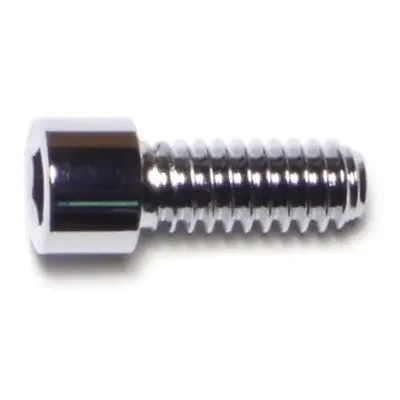 1/4″-20 x 5/8″ Chrome Plated Grade 8 Steel Coarse Thread Smooth Head Socket Cap Screws
