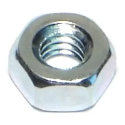 1/4″-20 Zinc Plated Grade 5 Steel Coarse Thread Hex Nuts