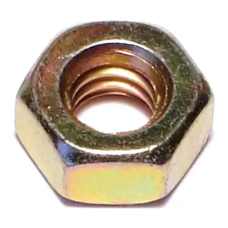 1/4″-20 Zinc Plated Grade 8 Steel Coarse Thread Hex Nuts