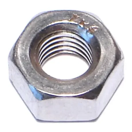 1/4″-28 18-8 Stainless Steel Fine Thread Hex Nuts