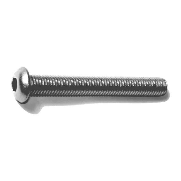 1/4″-28 x 2″ 18-8 Stainless Steel Fine Thread Button Head Socket Cap Screws