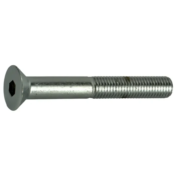 1/4″-28 x 2″ Chrome Plated Steel Fine Thread Flat Head Socket Cap Screws