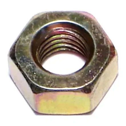 1/4″-28 Zinc Plated Grade 8 Steel Fine Thread Hex Nuts