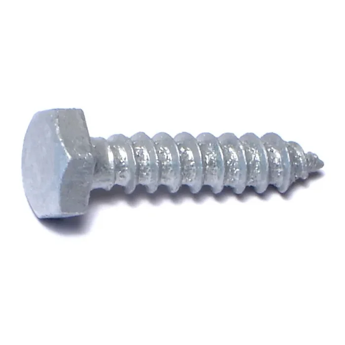 1/4″ x 1-1/4″ Hot Dip Galvanized Steel Hex Head Lag Screws