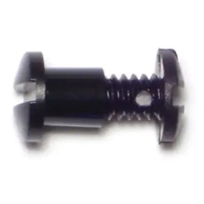 1/4″ x 1/4″ Black Plastic Posts with Screws