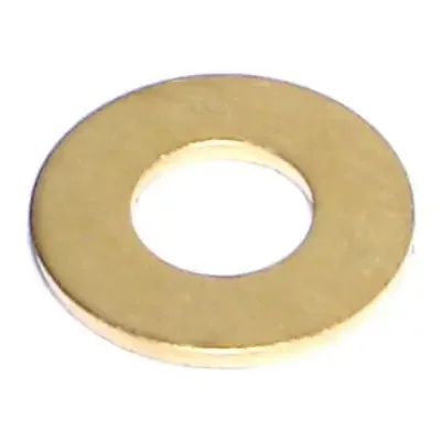 1/4″ x 17/64″ x 9/16″ Brass S Pattern Flat Washers