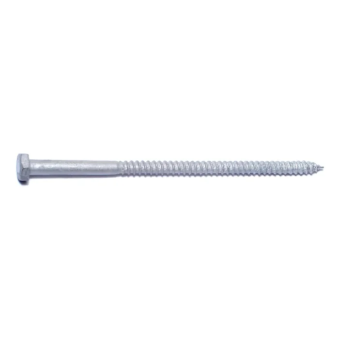 1/4″ x 5-1/2″ Hot Dip Galvanized Steel Hex Head Lag Screws
