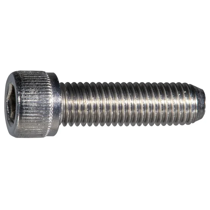 1/4″ x 7/8″ Stainless Steel Fine Thread Knurled Head Hex Socket Cap Screw