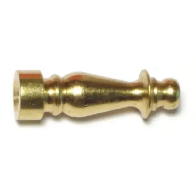 1/4 F x 1-1/2″ Brass Finials