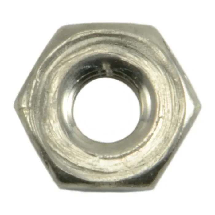 1-72 18-8 Stainless Steel Fine Thread Hex Nuts