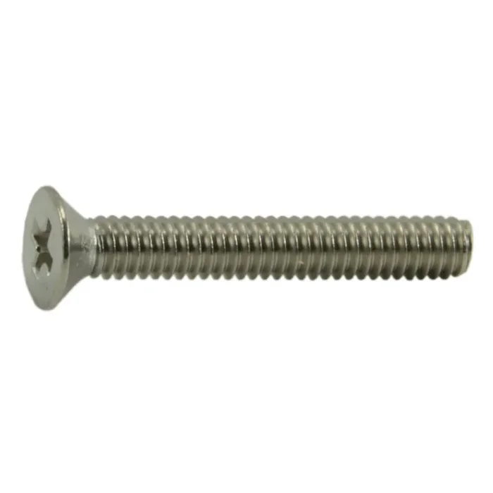 1-72 x 1/2″ 18-8 Stainless Steel Fine Thread Phillips Flat Head Miniature Machine Screws