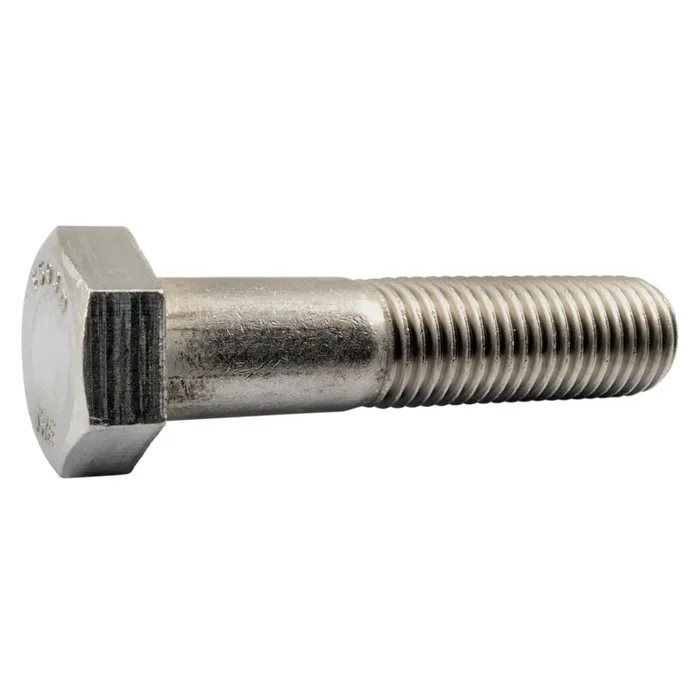 1″-8 x 4-1/2″ 18-8 Stainless Steel Coarse Thread Hex Cap Screws