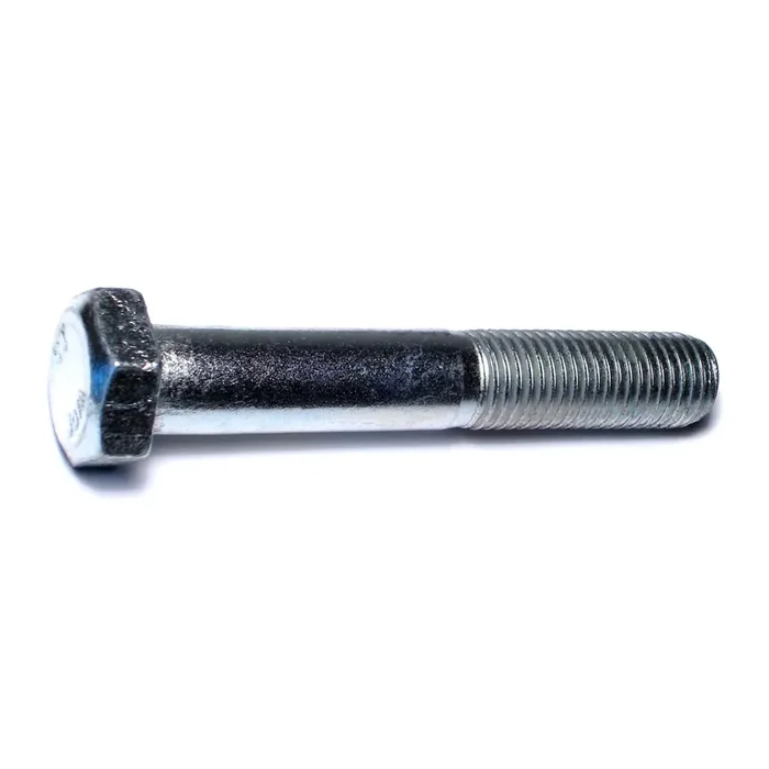 1″-8 x 6″ Zinc Plated Grade 2 / A307 Steel Coarse Thread Hex Bolts